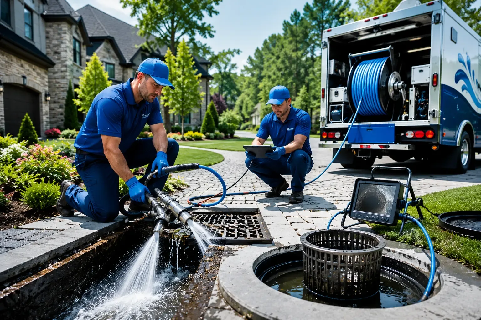 Local outdoor drain cleaning professionals in Gypsum, KS
